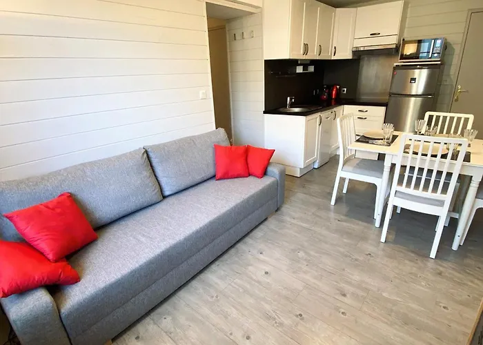 3 Pieces Avec Terrasse, Proche Des Pistes Pour 6 Personnes - Fr-1-516-167 Les Deux Alpes